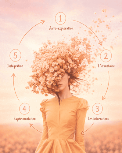 femme ikigai mind mapping